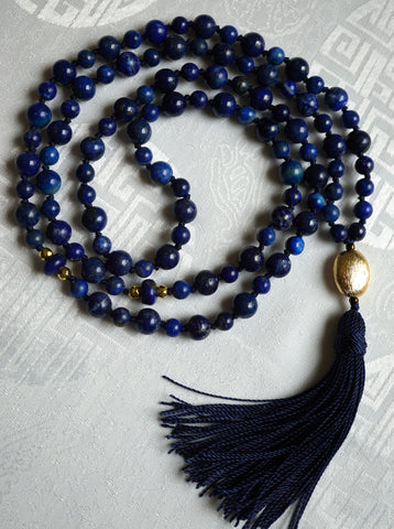 Lapis Lazuli Mala